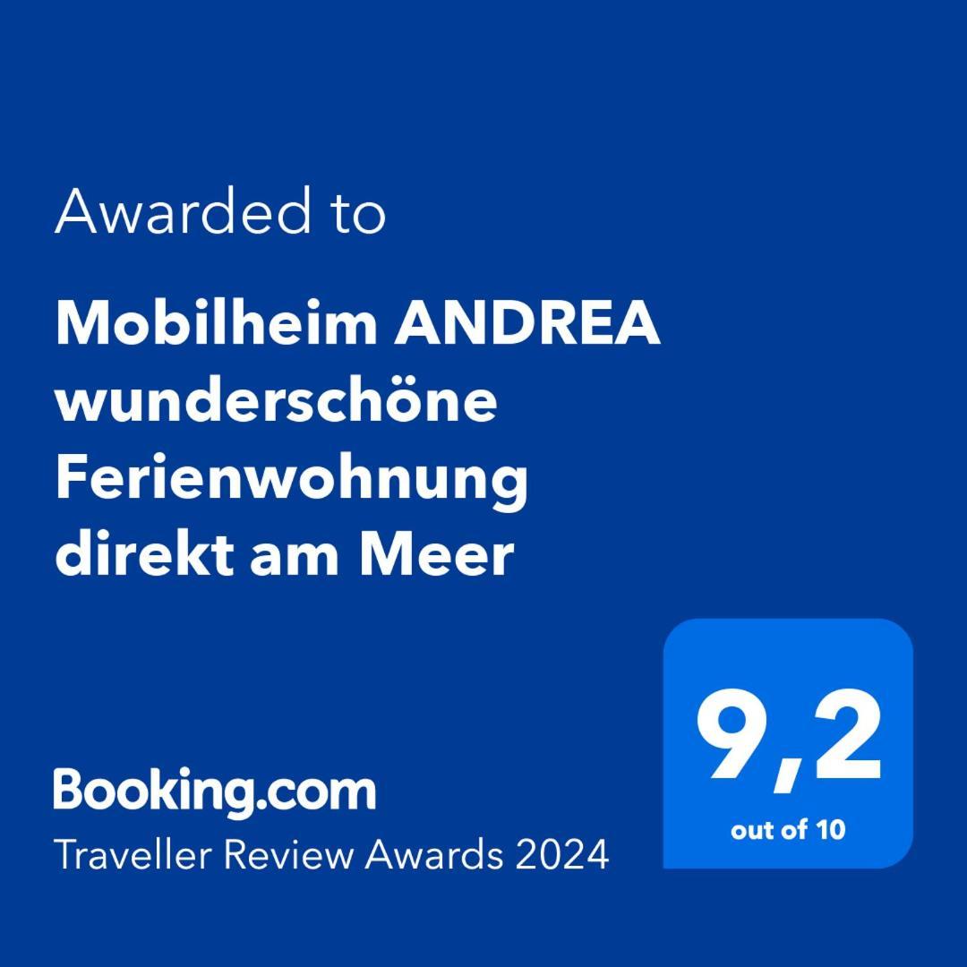 Mobilheim Andrea Wunderschoene Ferienwohnung Direkt Am Meer Езера Экстерьер фото